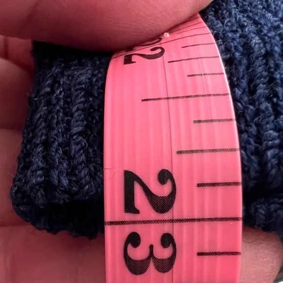 Vintage St. John for Saks embellished knit sweater Dress Navy Women's Sz 8 USA - Picture 14 of 15